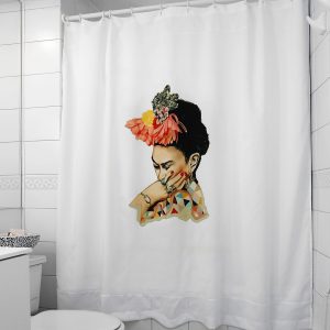 Cortina Frida Kahlo de baño 3