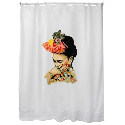 Cortina Frida Kahlo de baño 1
