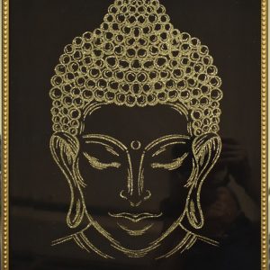 Cuadro Buda Cabeza Gold 2